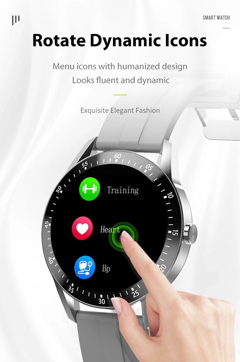 Health Sports Watch, Sleep Monitoring, 24-Hour Heart Rate Monitoring, Temperature, Blood Pressure, Blood Oxygen Detection