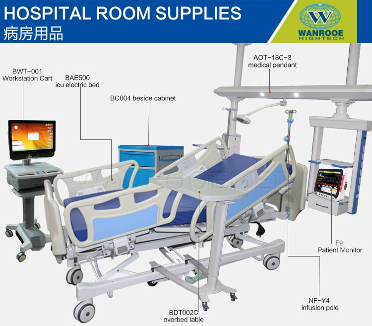F9 Hospital Portable Ambulance ICU ECG Mulit-Parameter Maternal Patient Monitor