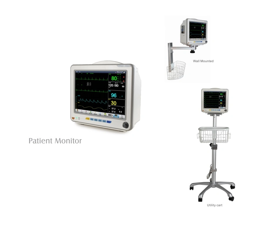 High Quality 12 Inch Color Touch Screen Optional Multi Parameters Comen Patient Monitor for ICU