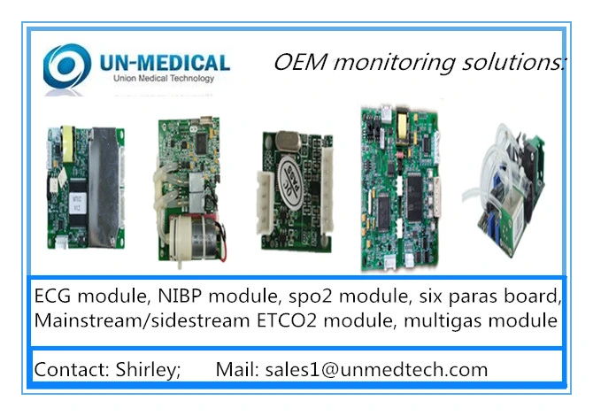 OEM Multi-Parameter Patient Vital Signs Monitoring Board