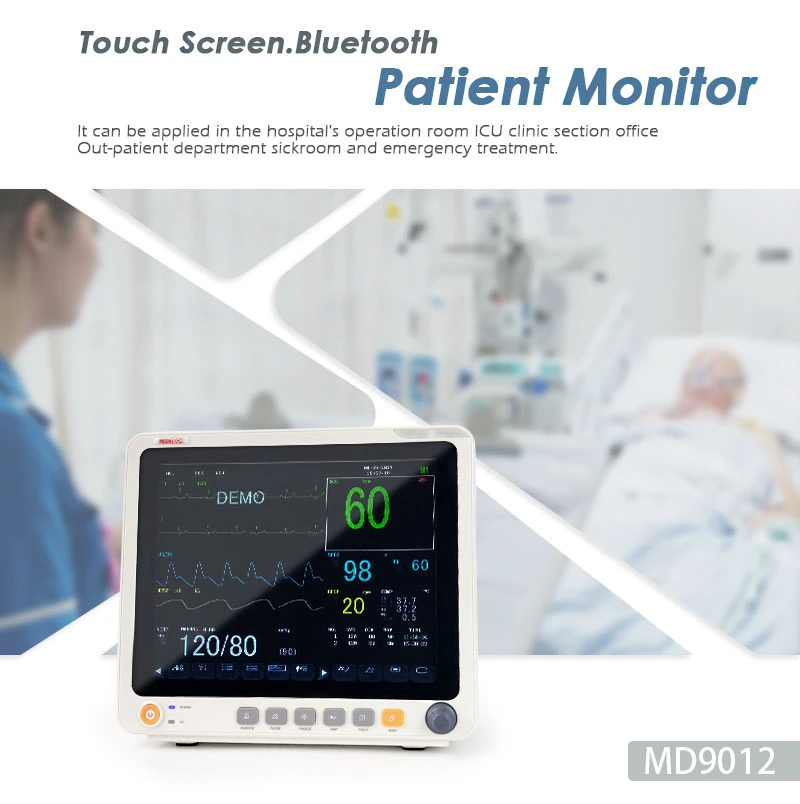 Meditech ICU 12 Inch Portable Patient Monitor ISO CE Marked