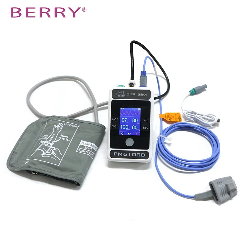 High Quality Multi-Parameter Hospital Patient Monitor Patient Hospital Medical Vital Signs Cardiac Multi Parameter Patient Blood Pressure Monitor