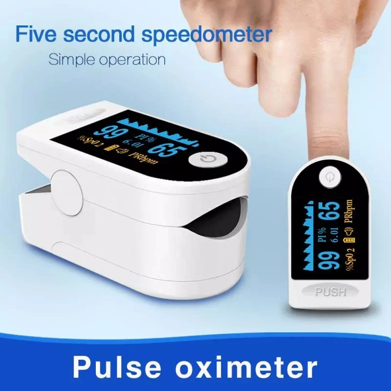 Handheld Oximete Digital LED Oximetro Health Monitors Pulse Fingertip Oximeter