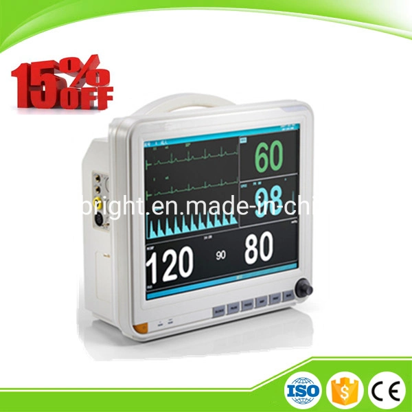 Portable Patient Monitor Vital Signs Monitor ECG SpO2 NIBP Hospital