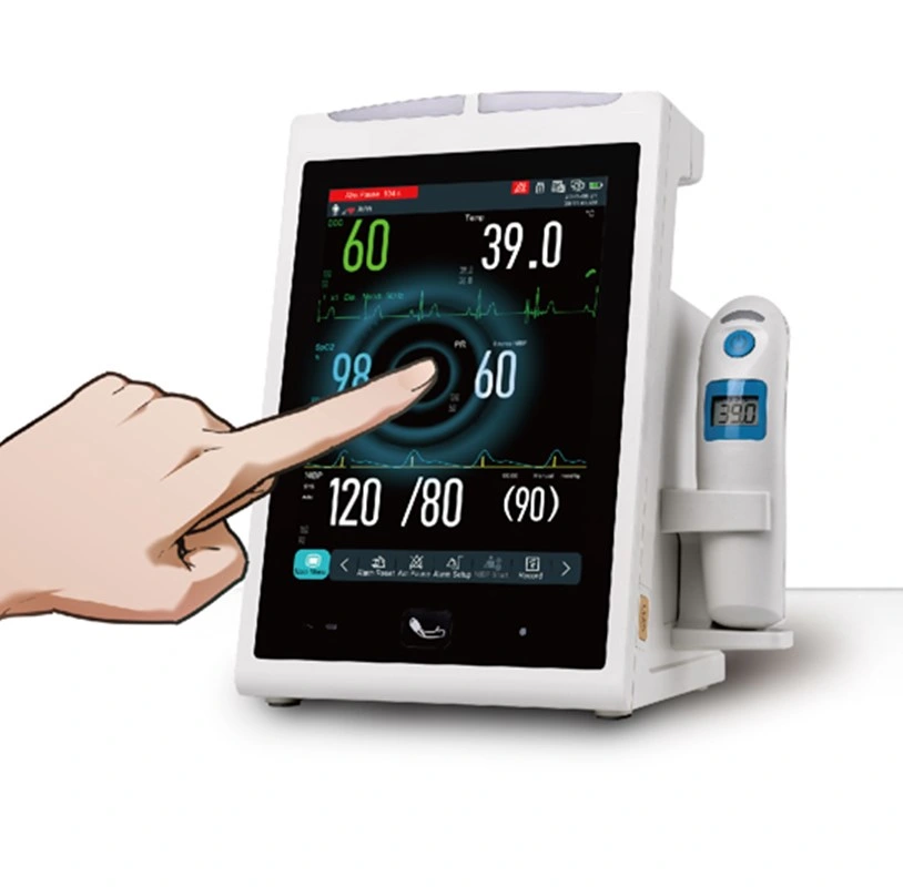 Wireless Vital Sign Monitoring System Portable Vital Signs Patient Monitor