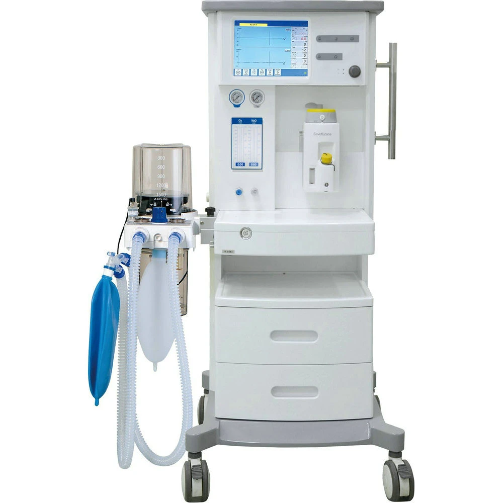 Medical Veterinary Anesthesia Machine with Cardio Monitor