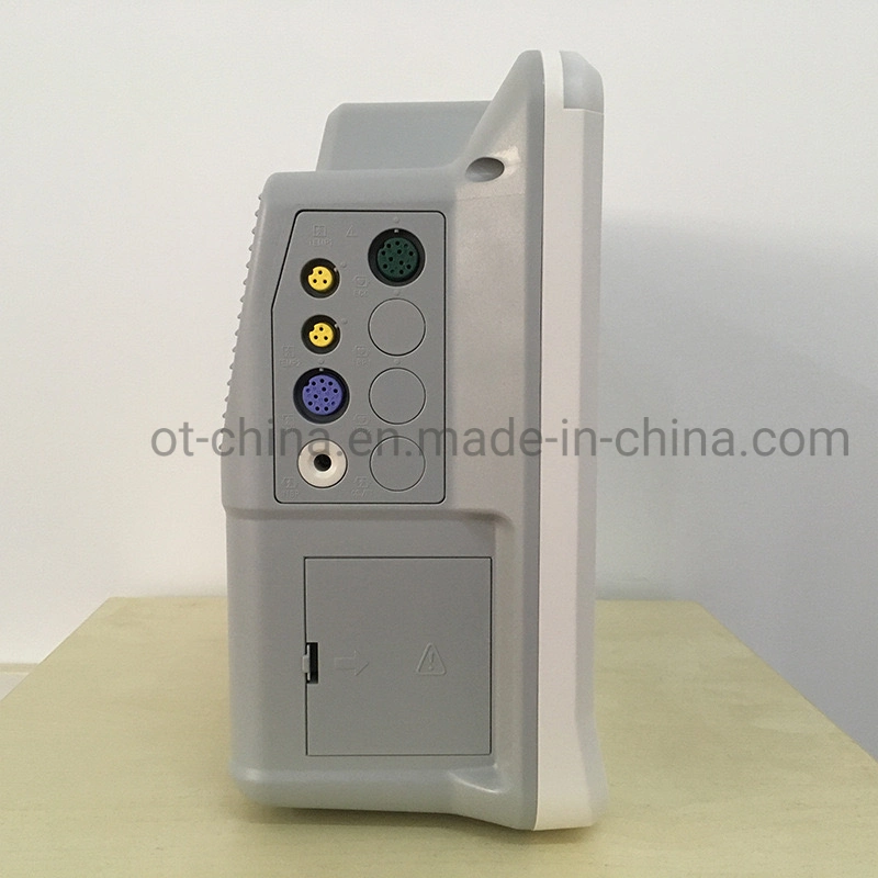 in Stock Ce High Quality ICU Heart Multichannel Portable Hospital Patient Monitor