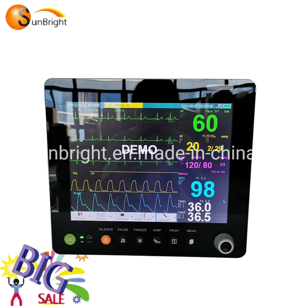 New Upgraded Patient Monitor Machine Sun 603s Multi Parameters