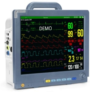 12.1 Inch Multi-Parameter ICU Patient Monitor with CE