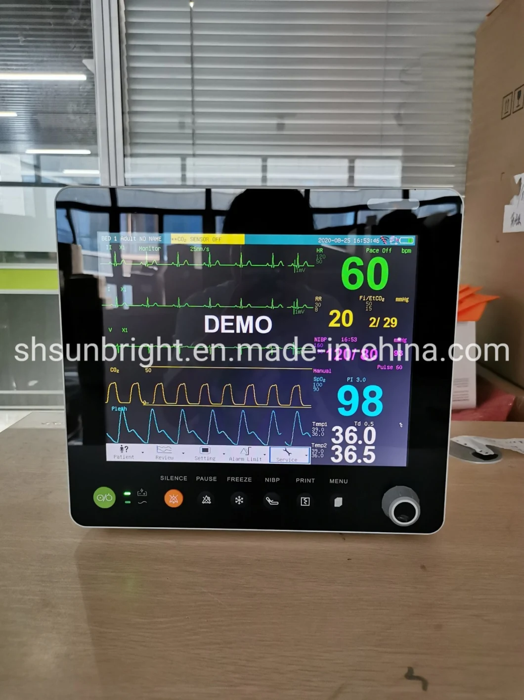 New Upgraded Patient Monitor Machine Sun 603s Multi Parameters