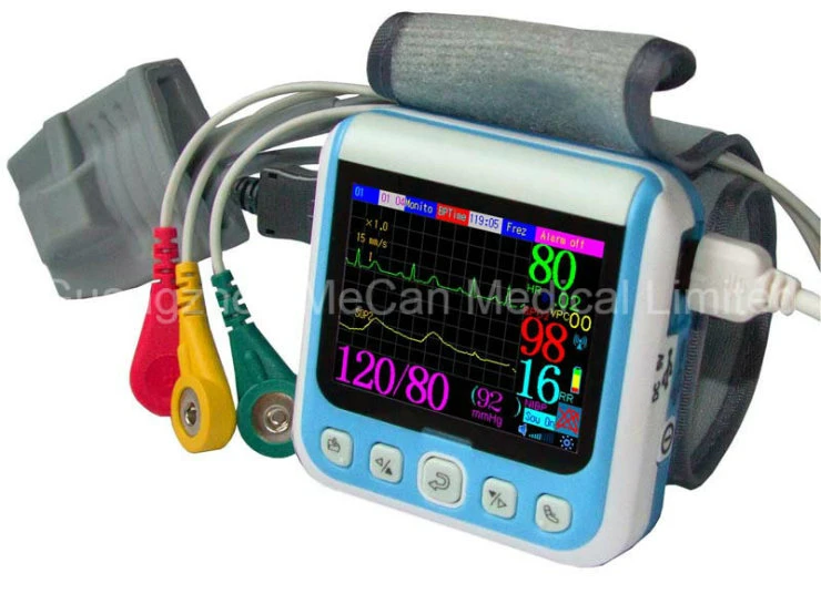0.13kg Hand Held Home Care Wrist Home Use Portable Patient Monitor