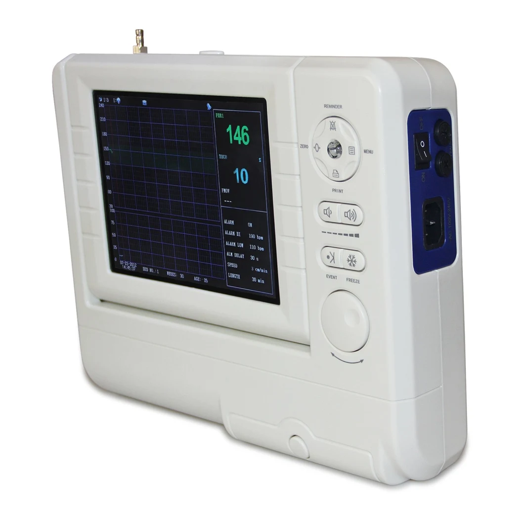 Hot Selling Cms800g Fetal Monitor Fhr Toco Fetal Movement Fetal Monitoring System2.01 Reviews