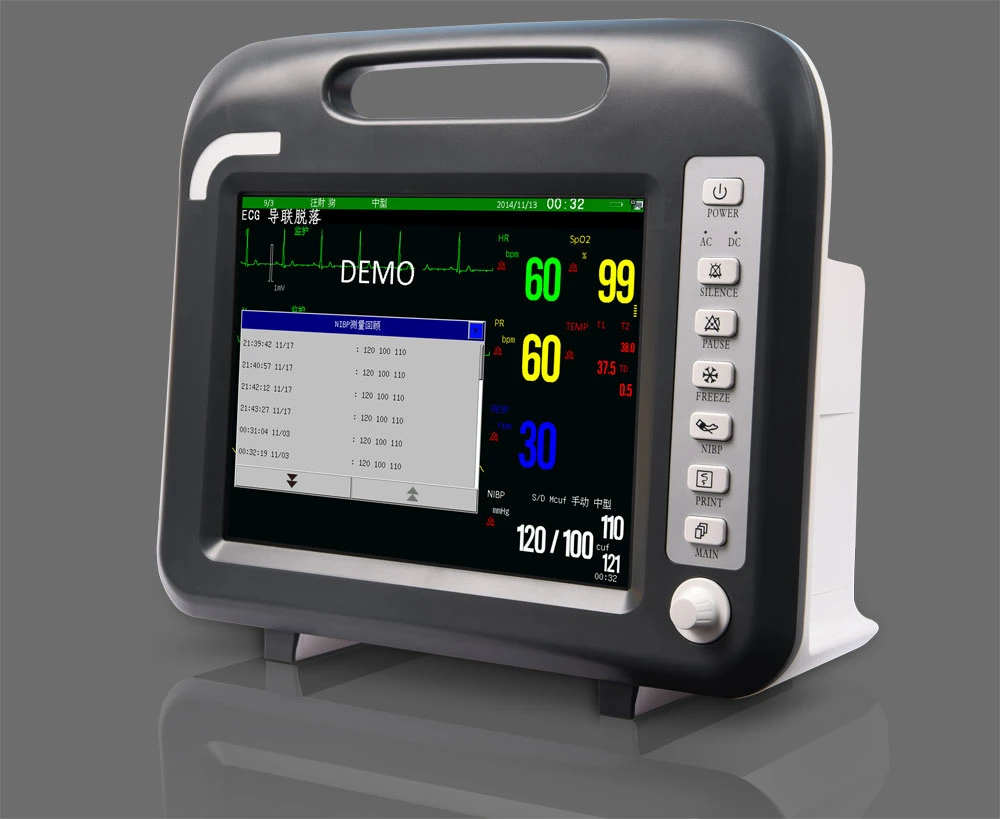 Sinnor Snp9000e Portable Multi Parameter Medical Patient Monitor Vital Signs Monitor 15 Inch Touch Screen