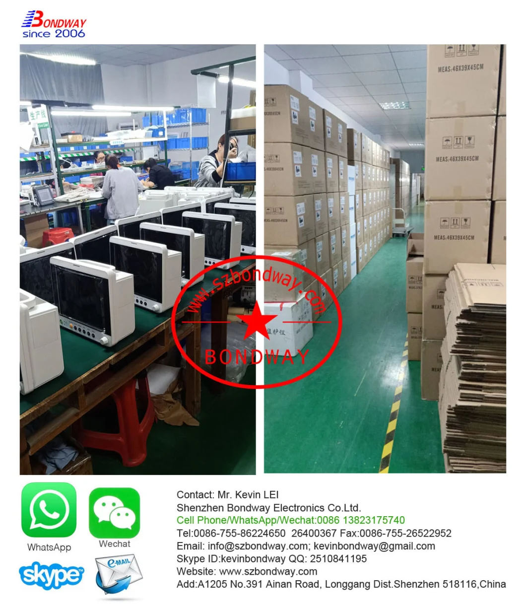 Large Medical Patient Monitor, ICU, Factory Price, China Manufacturer, Patient Monitoring