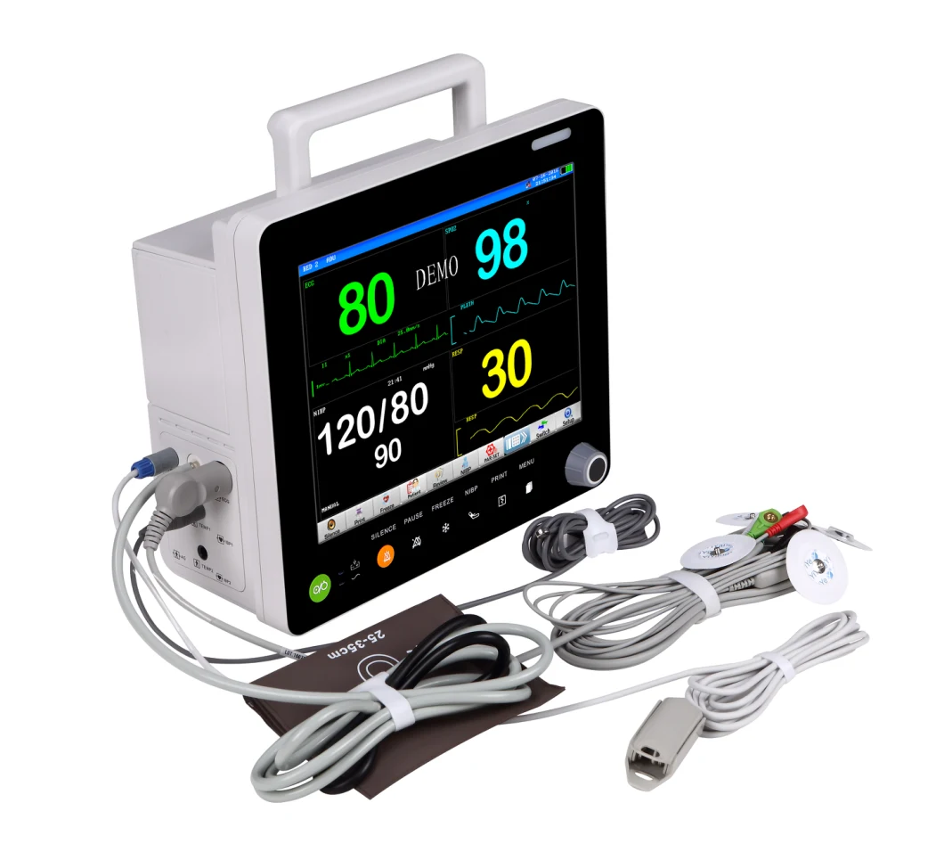 2021 Cheap Medical Multi-Parameter Patient Monitor Mslmp10V/ Patient Monitor