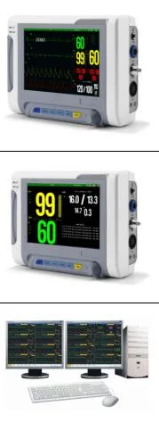 12.1 Inch Multi-Parameter ICU Patient Monitor with CE