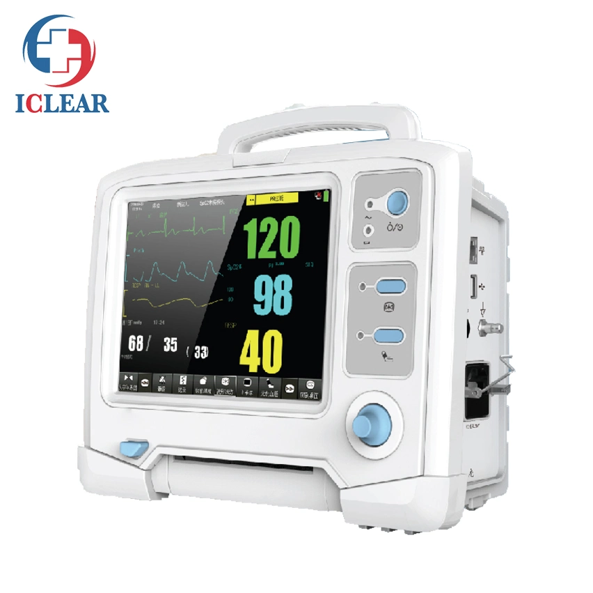 Ce&ISO 8.4 Inch Medical ICU Patient Monitor Multi-Parameter Newborn Monitor