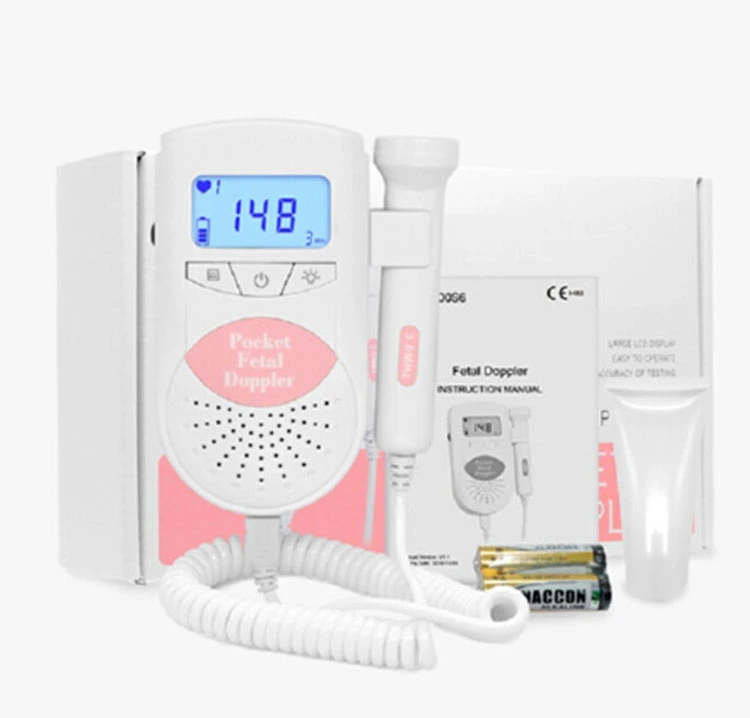 My-C019 Medical Pocket Fetal Doppler, Portable Fetal Monitor