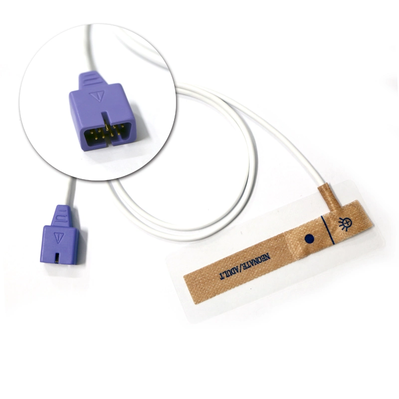 Disposable SpO2 Sensor, Nellcor Neonatal SpO2 Sensor for Patient Monitor