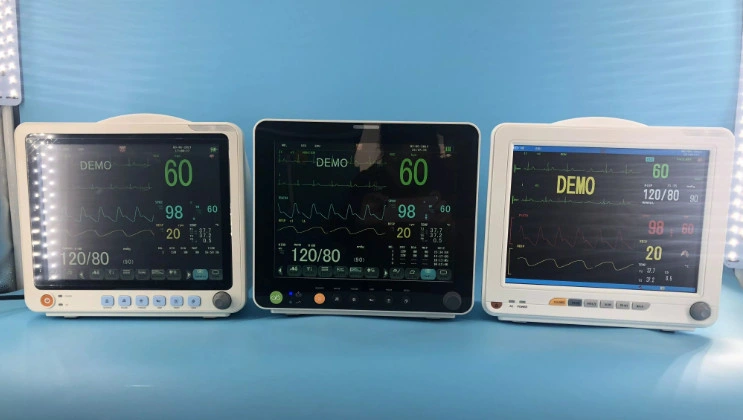 Patient Monitoring Devices Color TFT Optional Touch Screen ICU Vital Signs Monitor