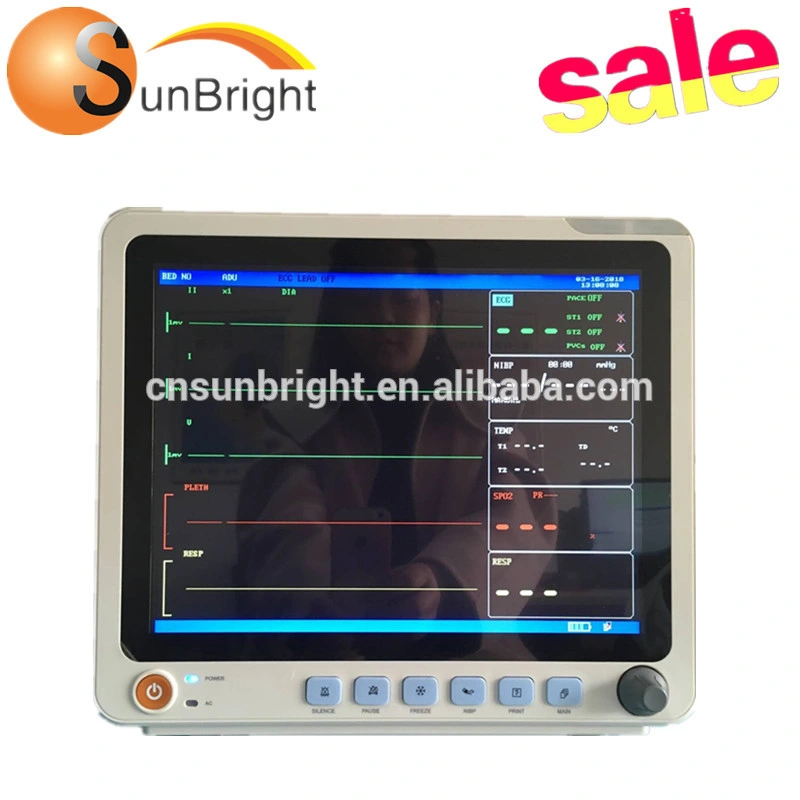 12.1 Inch Etco2 ICU Patient Monitor Hospital/Multiparameter Patient Monitor