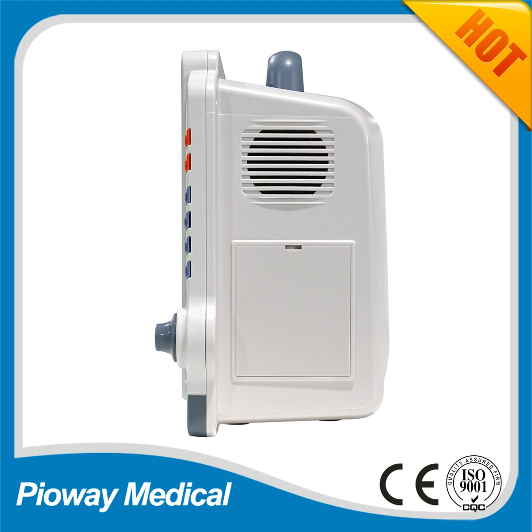 Pioway Medical Portable Multi-Parameter Bedside ICU Patient Monitor, Vital Signs, Cardiac Monitor (PW-406)