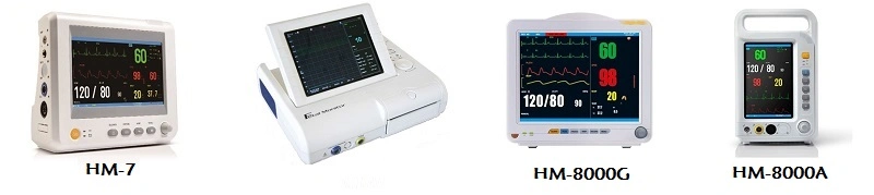 High Quality Portable 12.1 Inch ICU Multi Parameter Patient Monitor
