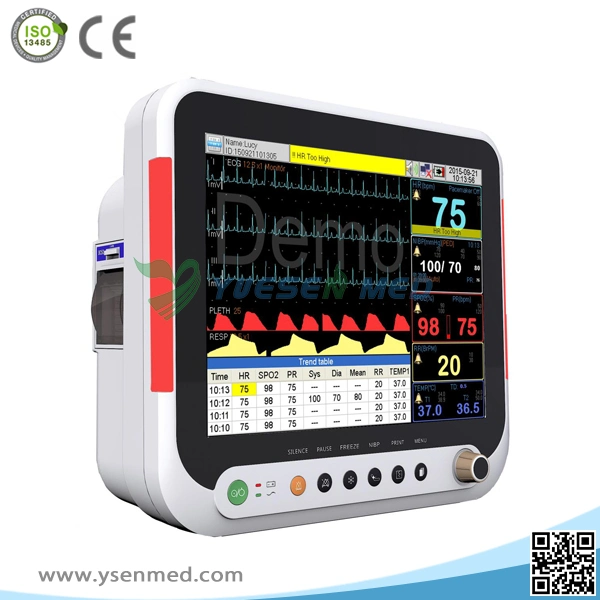Ysf9 First Aid Patient Monitor Multi-Parameter Monitor Vital Signs Monitor Patient Monitor