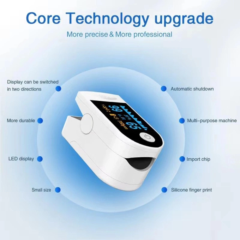 Household Equipment Blood Oxygen Monitor Fingertip Digital Pulse Oximetro