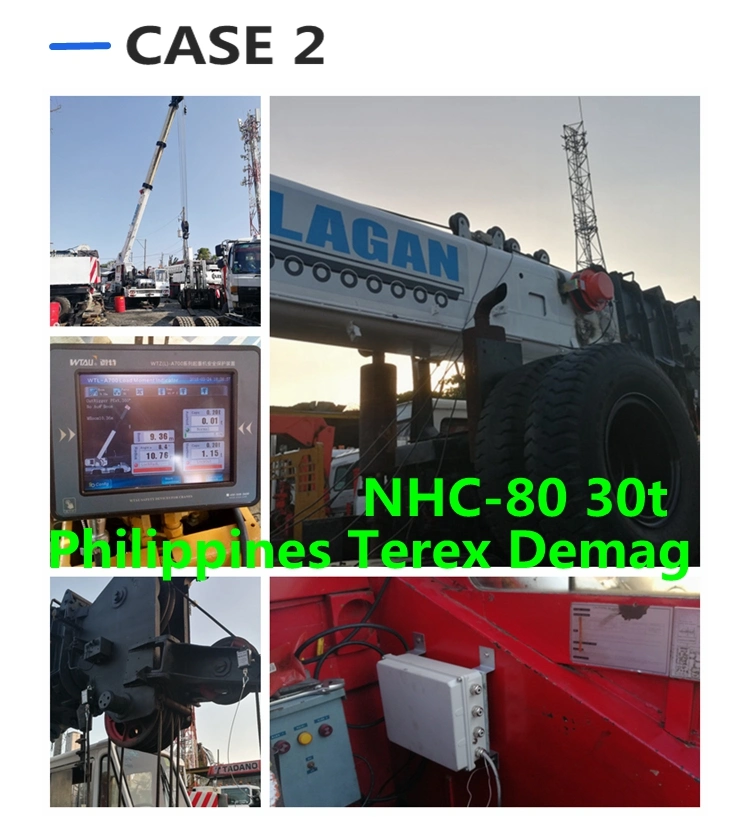 25t Tadano Crane Overload Protection Devices Wtl-A700 Load Monitoring System in Hydraulic Mobile Cranes