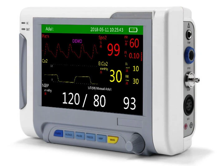 Color TFT Display Multi-PARA Patient Monitor Mslmp27