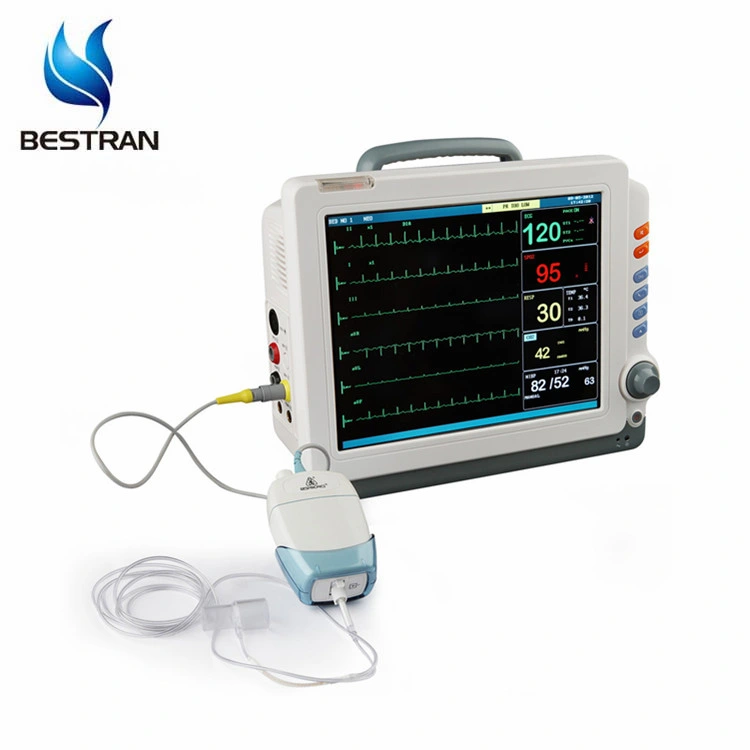 12'' Hospital Equipment Medical Multiparameter Vital Signs Portable ICU Patient Monitor Price