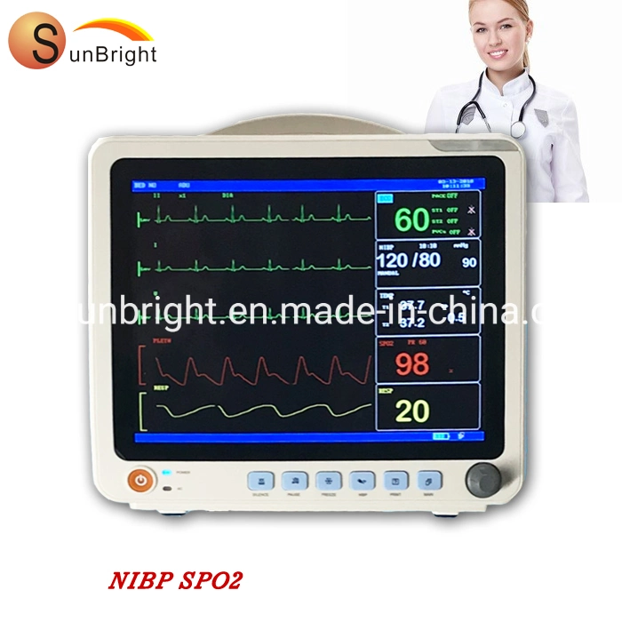 Cardiotocography Machine Ctg Maternal Fetal Monitor Anesthesia ICU Patient Monitor