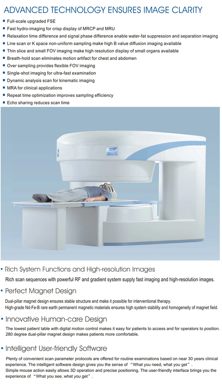 My-D054A MRI Hospital Medical Supply MRI Scanner for Sale