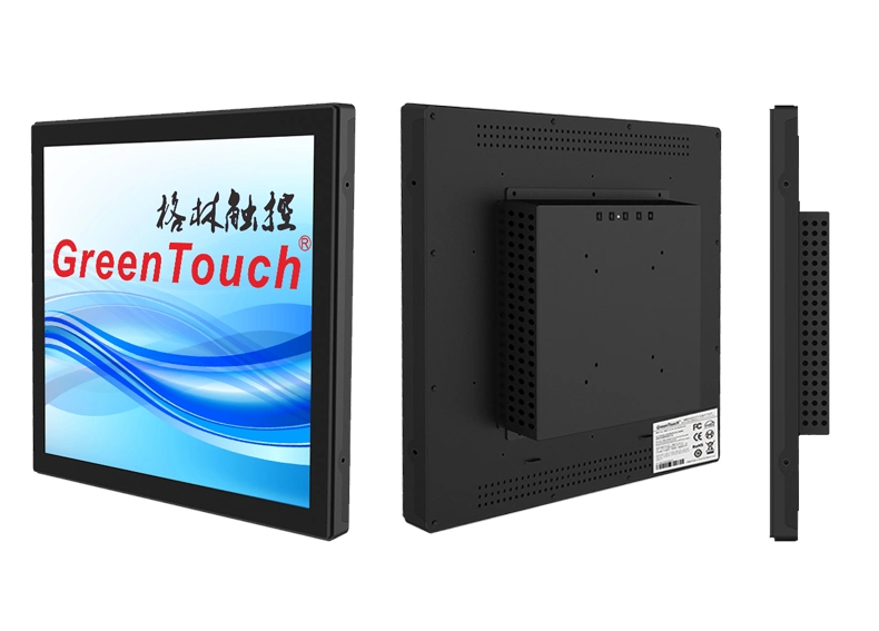 Greentouch 21.5 Inch 10 Points Industrial Touch Screen Monitor, Interactive LCD Touch Monitor Open Frame