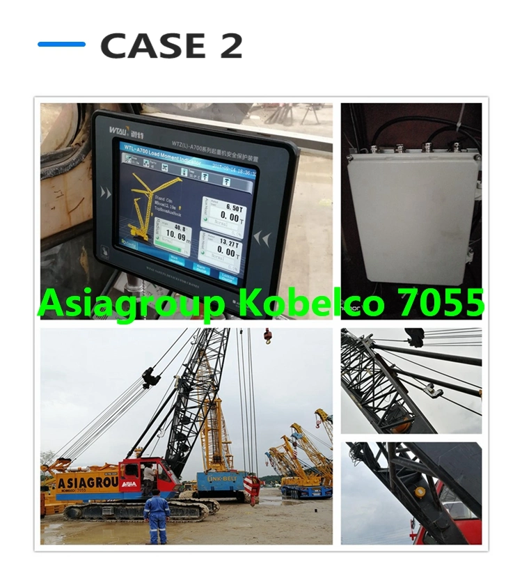 Wtau Crane Loading System Wtl a 700 Safe Load Monitoring System for Sumitomo 350t Crawler Crane