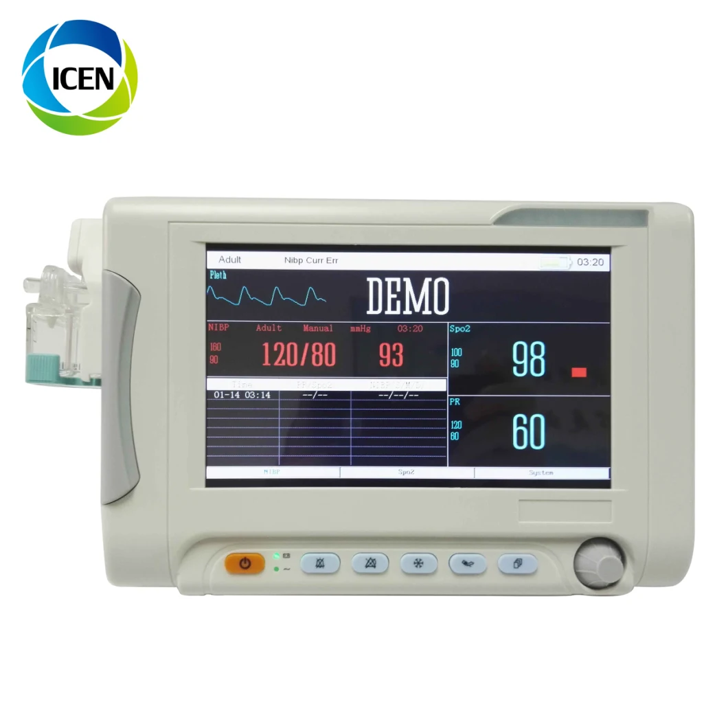 IN-70A Portable Medical Ambulance Patient Monitor ECG Patient Monitor