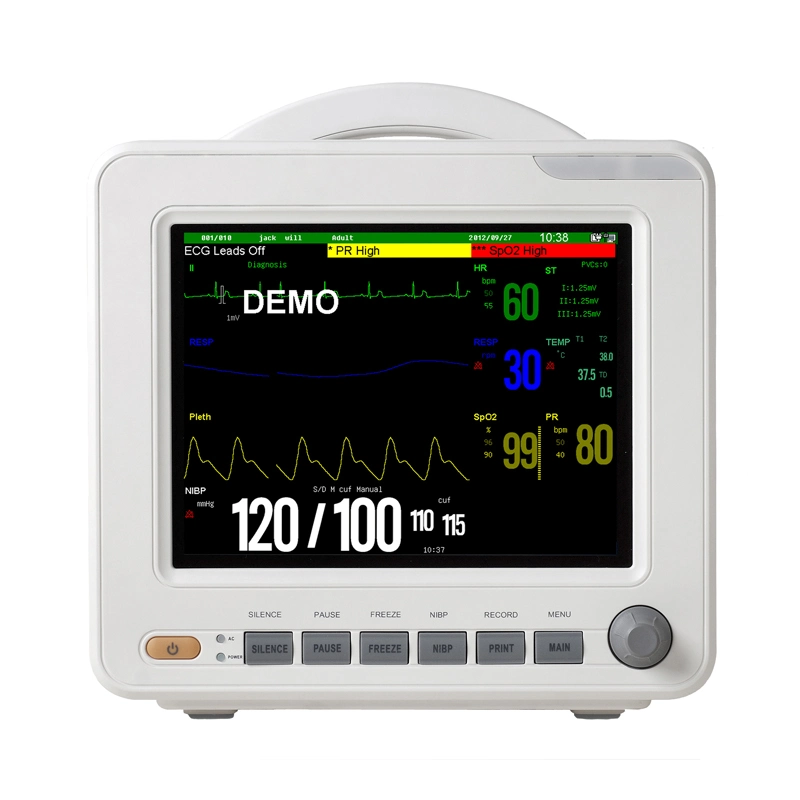 Surgical Equipment ICU Cardiac Portable Wholesale Multi-Parameter Vital Signs Cardiac Monitor Bedside Patient Monitor
