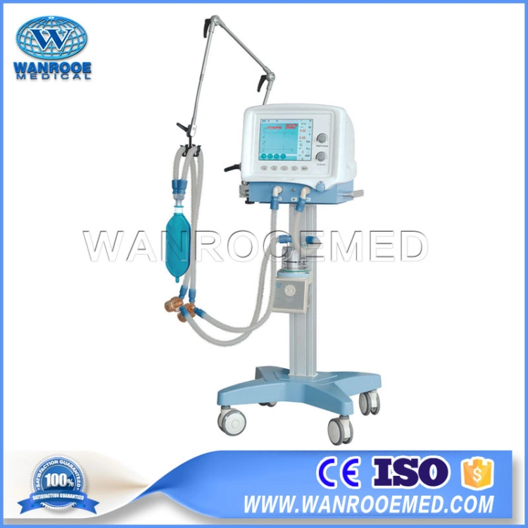 S1600 Medical Portable Human Inhalation ICU Respiratory Breathing Monitoring Ventilator System