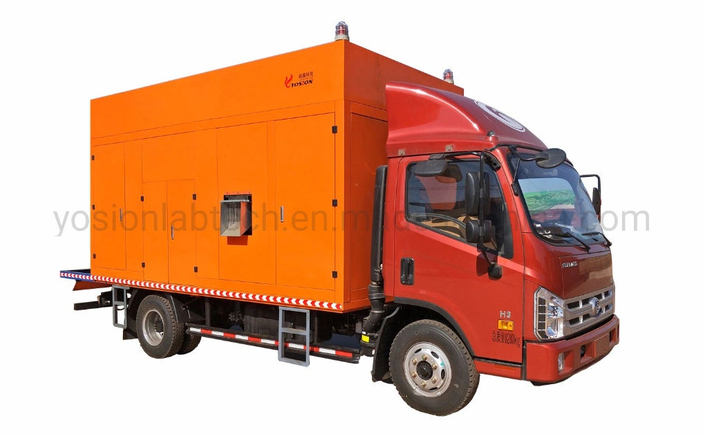 Port Mobile Sample Truck with Remote Monitoring System