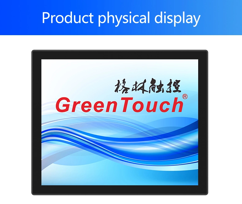 Greentouch 21.5 Inch 10 Points Industrial Touch Screen Monitor, Interactive LCD Touch Monitor Open Frame