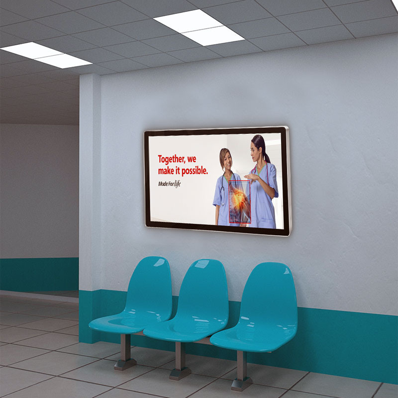 Medical Wall Mounted Digital Signage Electronic Hospital Screen Monitors with Internet/WiFi