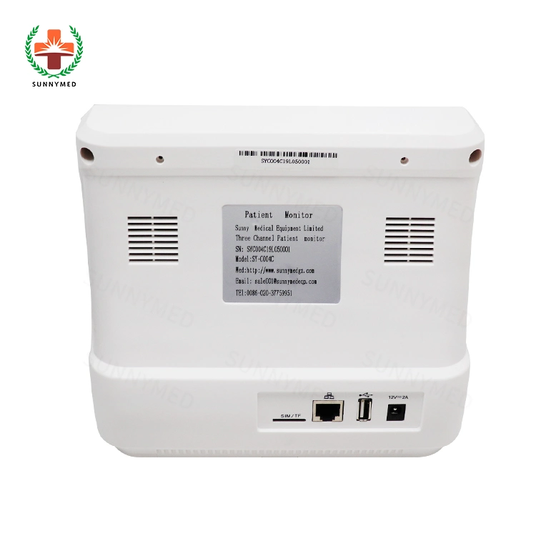 3/6/8 Parameters Patient Monitor Vital Signs Monitor for Hospital Sy-C004c