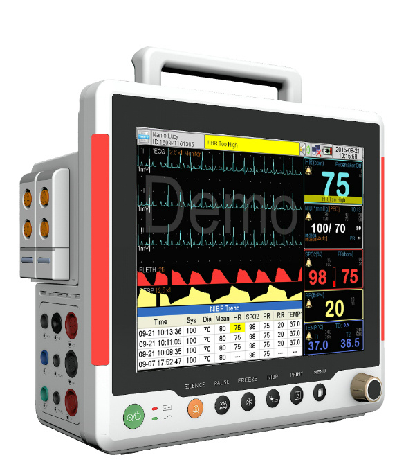 Hospital Equipment First Aid Patient Monitor Patient Monitor Machine Vital Signs Monitor