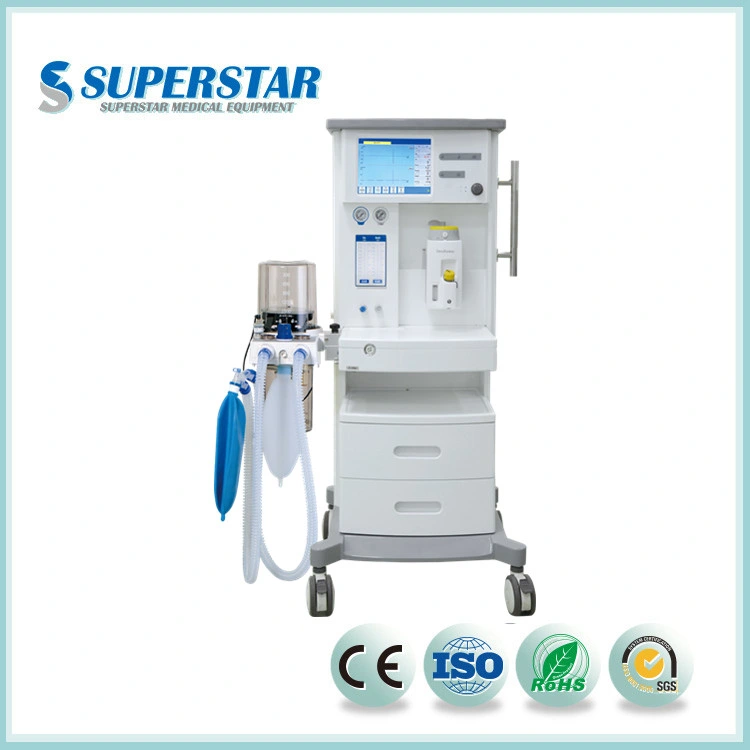 Veterinary Anesthesia Machine with Monitor From China Superstar Dm6a Small Animal Anesthesia Machine with Fsc