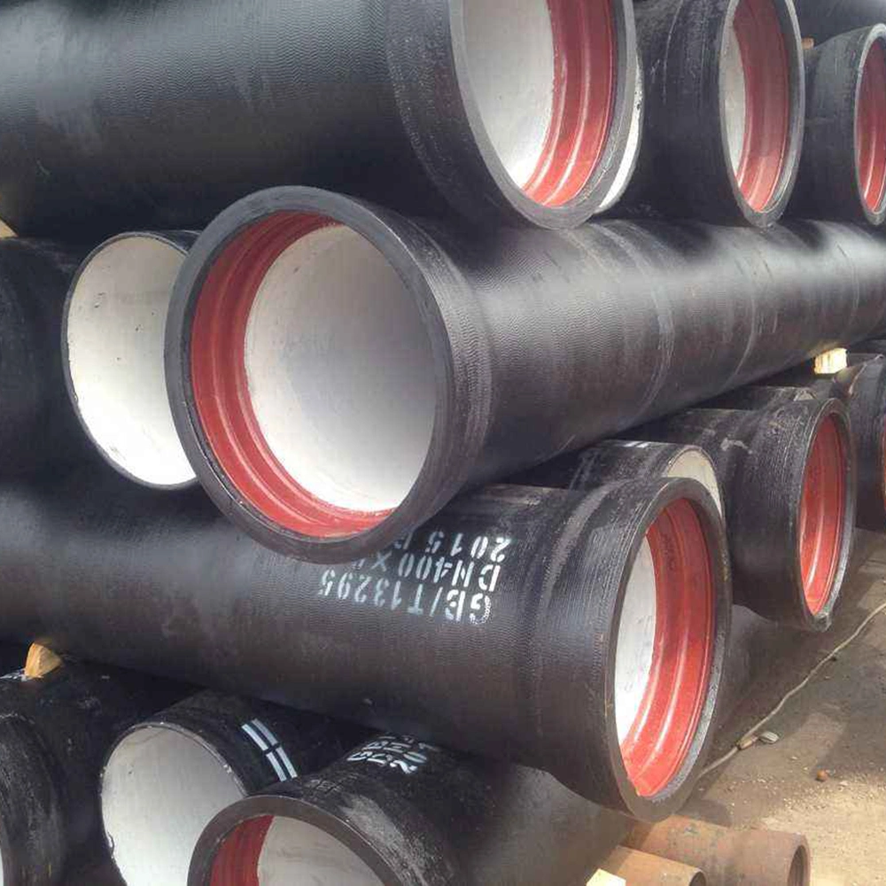 Customized Epoxy Ceramic Lining Ductile Cast Iron Pipe K9