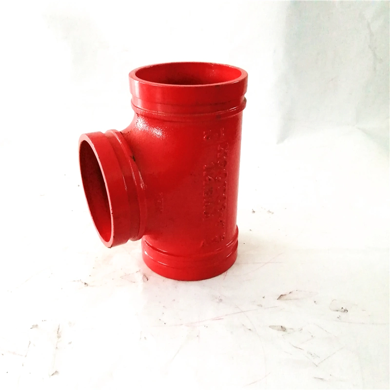 China Foundry Cast Iron Short Radius Reducer Tee