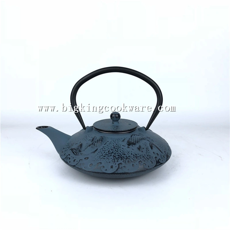 Factory Sale China New Type Cast Iron Tea Pot with Infuser Cast Iron Tea Set