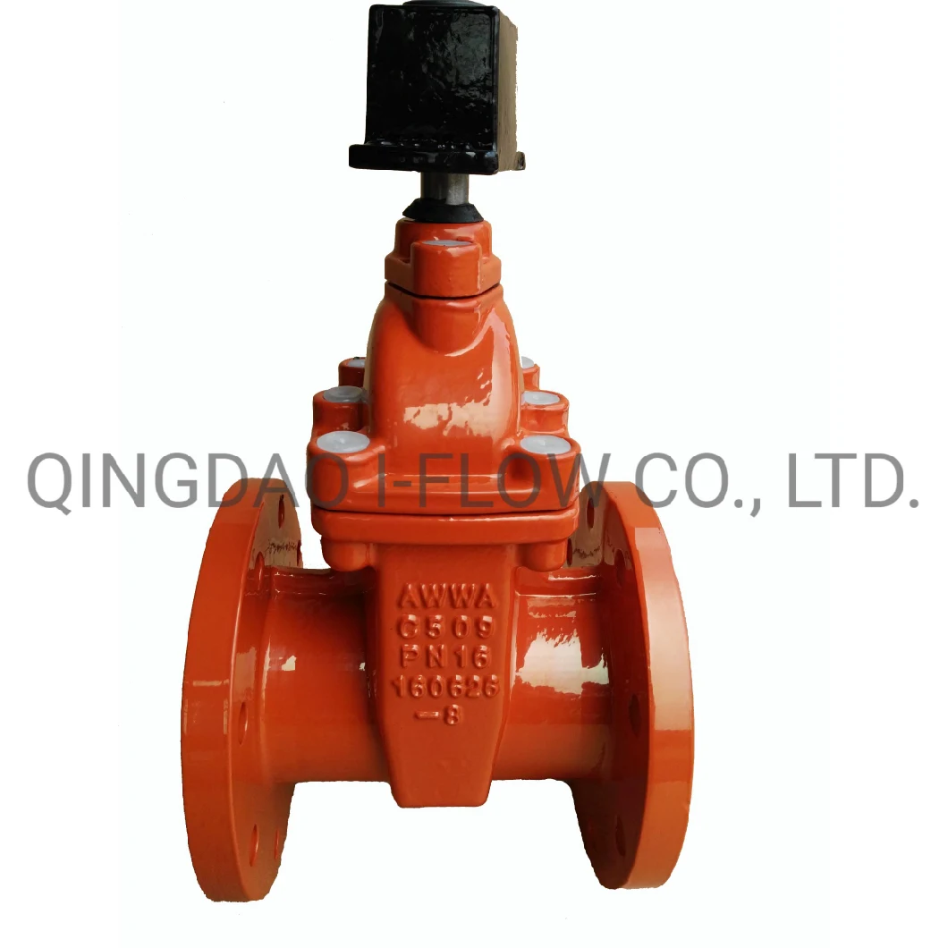 UL/FM Approval 300psi Flanged End Cast Iron Ductile Iron Gate Valve