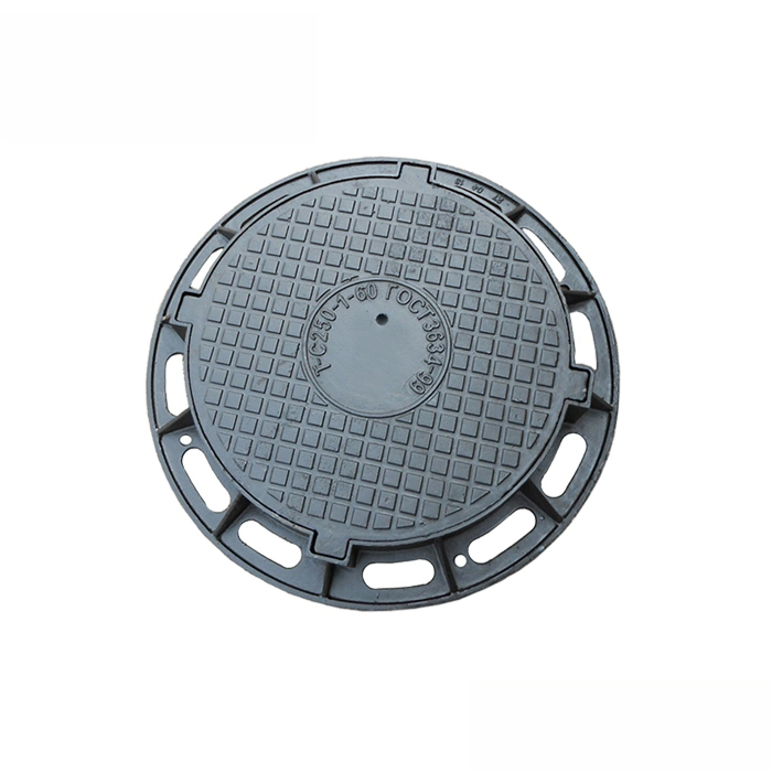 Buy Round Sewer Ductile Cast Iron Manhole Cover and Frame